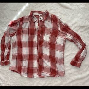 Maurices Plaid Button Up